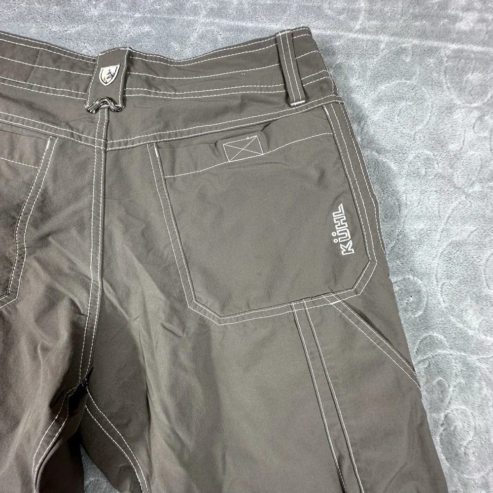 Kuhl Mens Renegade Outdoor Hiking Performance Stretch Cargo Shorts 32 X 12 Brown
